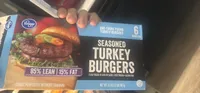 Seasoned Turkey Burgers