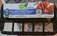 Hardwood Smoked Uncured Turkey Bacon