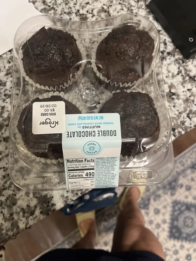DOUBLE CHOCOLATE MUFFINS