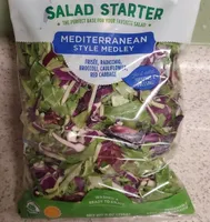 SALAD STARTER MEDITERRANEAN STYLE MEDLEY