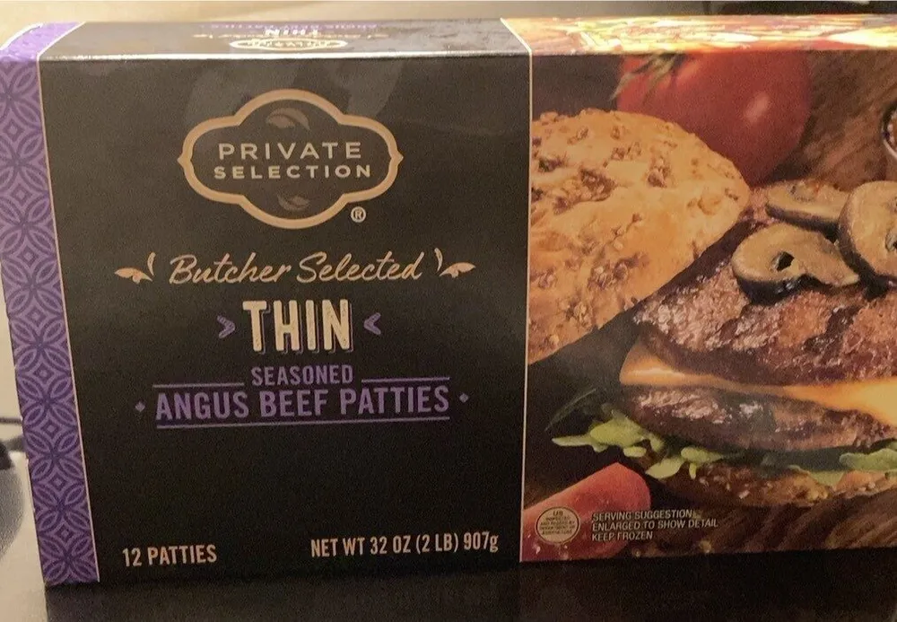 Thin Seasoned Angus Beef Patties