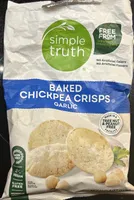 BAKED CHICKPEA CRISPS GARLIC
