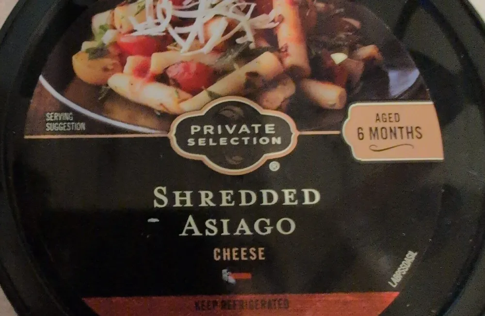 Shredded Asiago Cheese