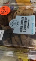 Double Chocolate & Chocolate Chip Cookie