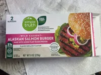 protein salmon burger