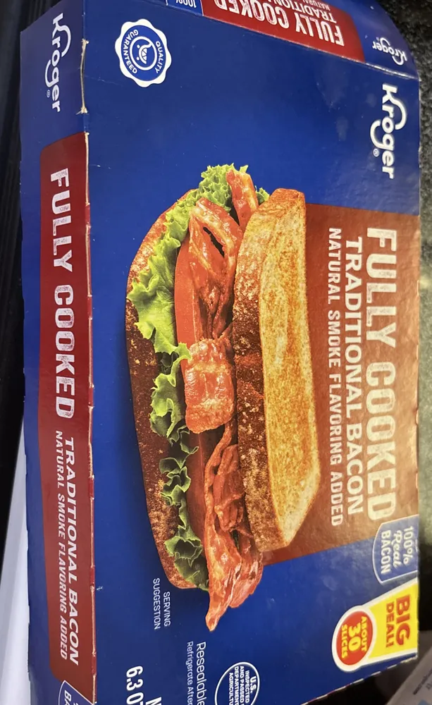 Fully Cooked Traditional Bacon