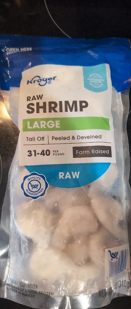 Large Shrimp | Tail Off Peeled & Deveined