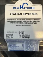ITALIAN STYLE SUB