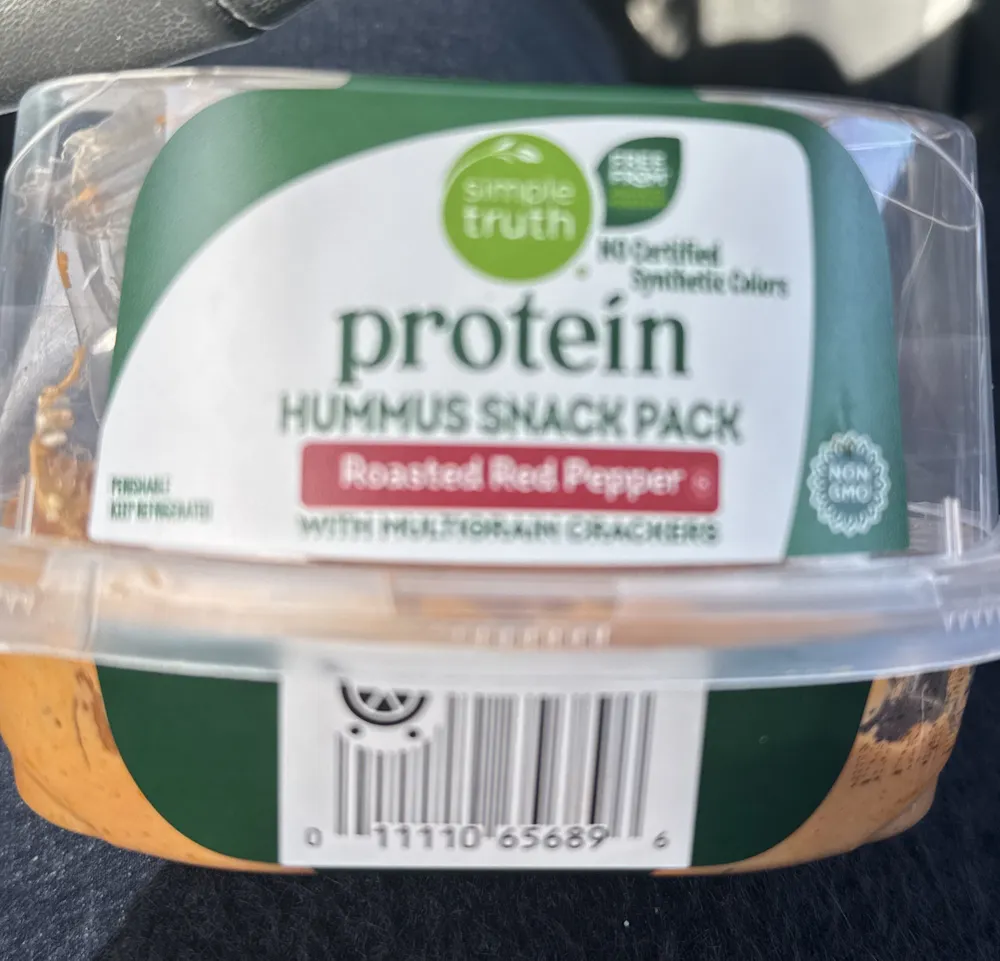 Roasted Red Pepper Hummus Snack Pack