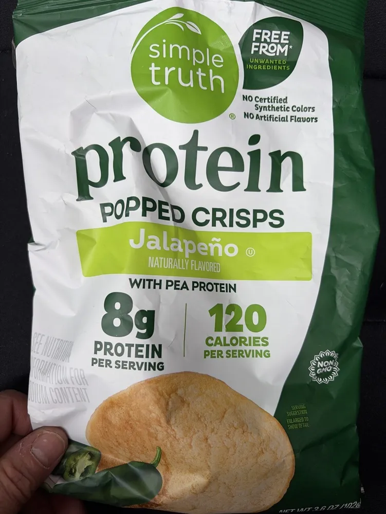 Jalapeno Protein Popped Crisps