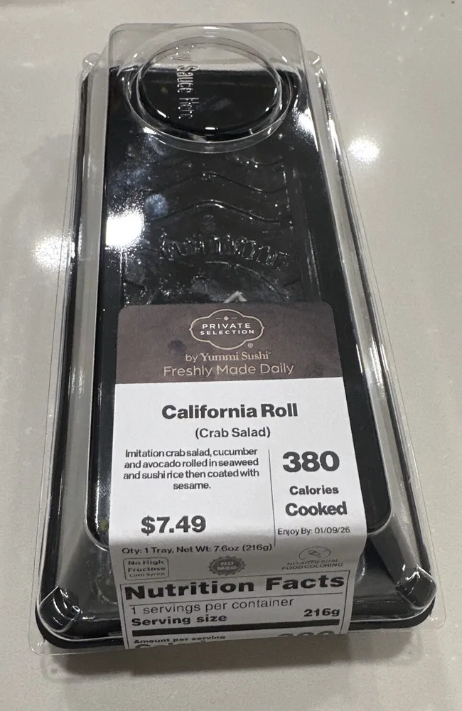 California Roll (Crab Salad)