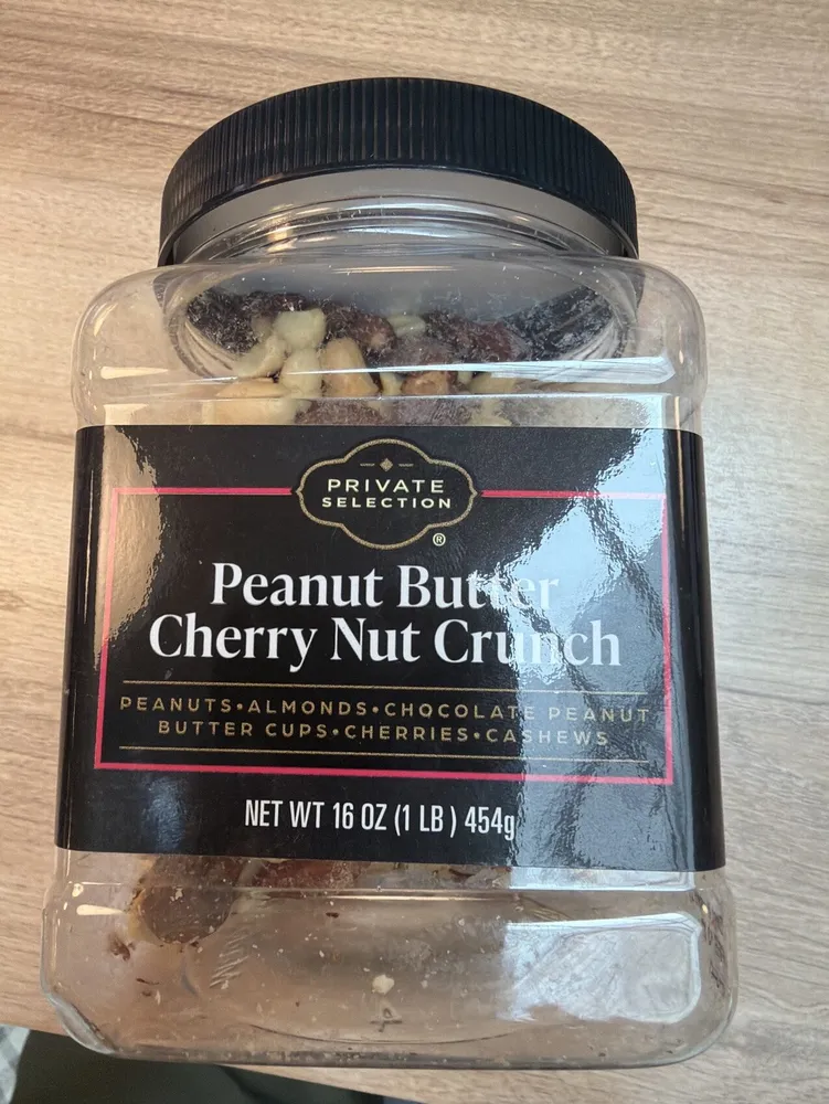Peanut Butter Cherry Nut Crunch