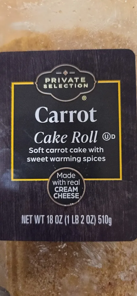 Carrot Cake Roll