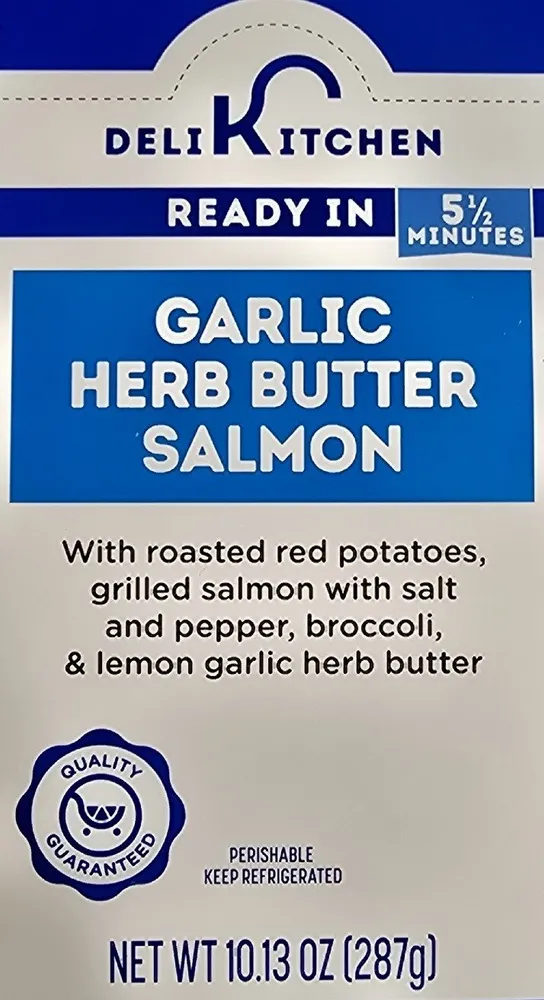 Garlic Herb Butter Salmon