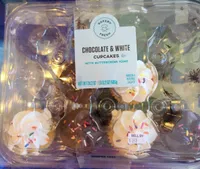 Chocolate And White Cupcake
