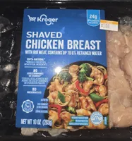 SHAVED CHICKEN BREAST WITH RIB MEAT