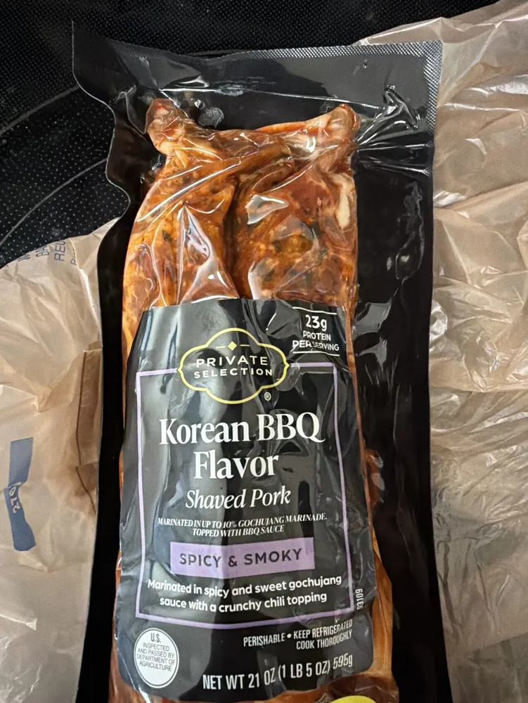 Korean BBQ Flavor Shaved Pork
