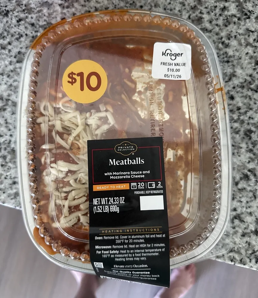 Ready-to-Heat Meatballs