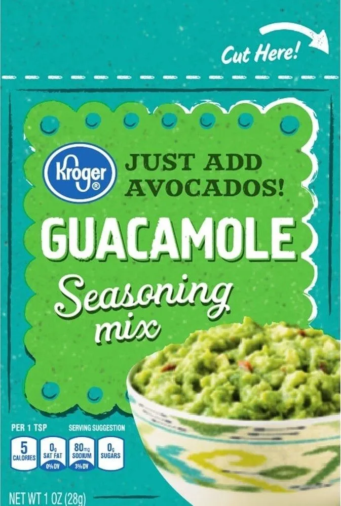 Guacamole seasoning mix