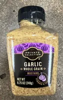 Whole grain garlic mustard
