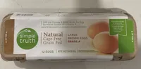 Natural Large Brown Eggs Grain Fed