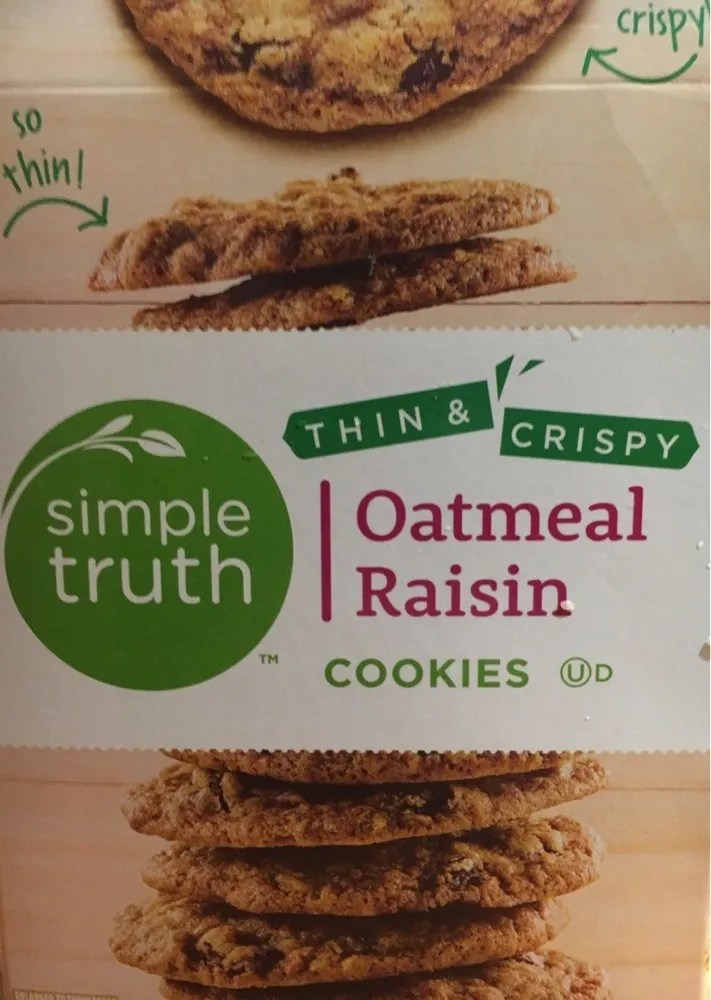 Oatmeal raisin cookies