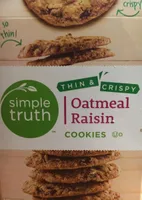 Oatmeal raisin cookies