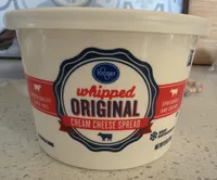 Whipped cream cheese spread