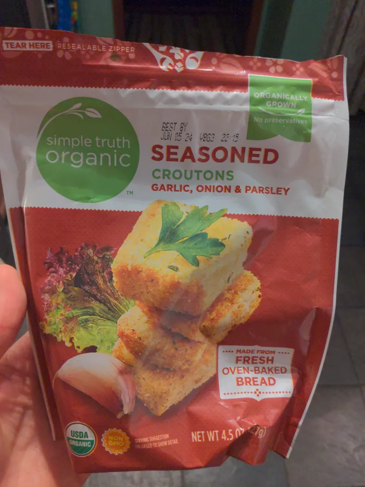 Seasoned Croutons Garlic, Onion & Parsley
