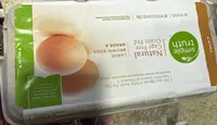 Natural Cage Free Grain Fed Large Brown Eggs