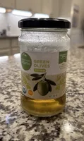 Green olives pitted