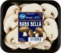 Sliced Mushrooms Baby Bella