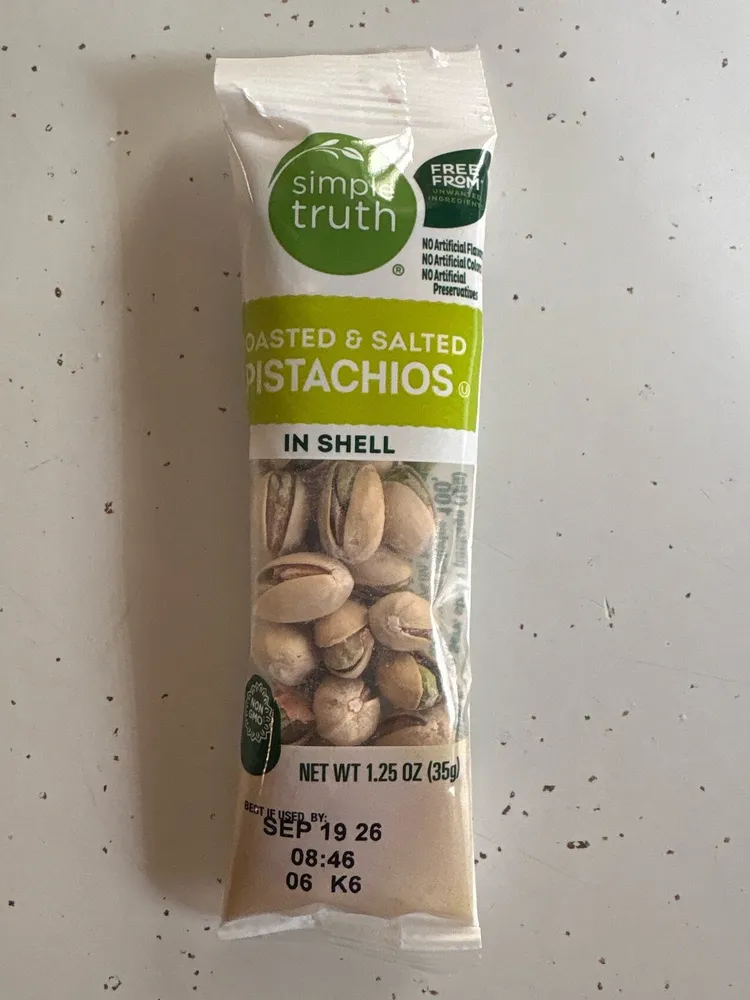 Roasted pistachios