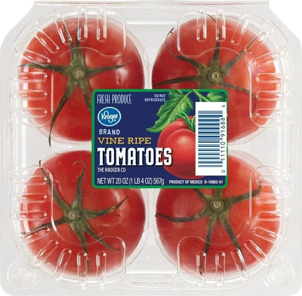 Vine ripe tomatoes