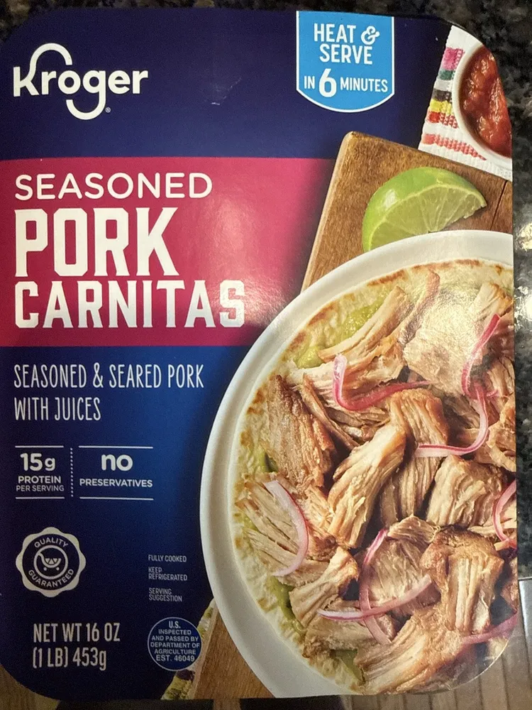 Seasoned Pork Carnitas