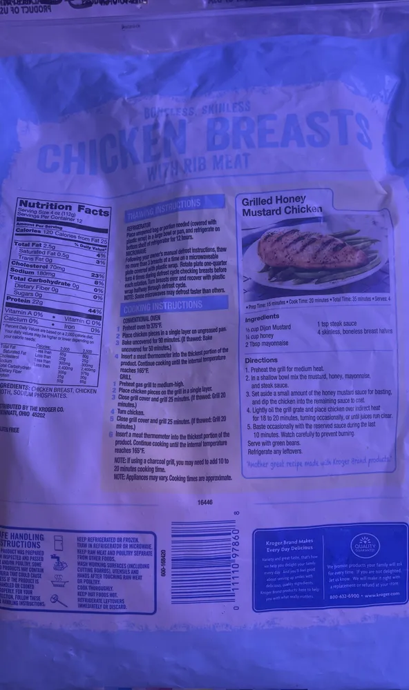 Chicken Breasts with Rib Meat