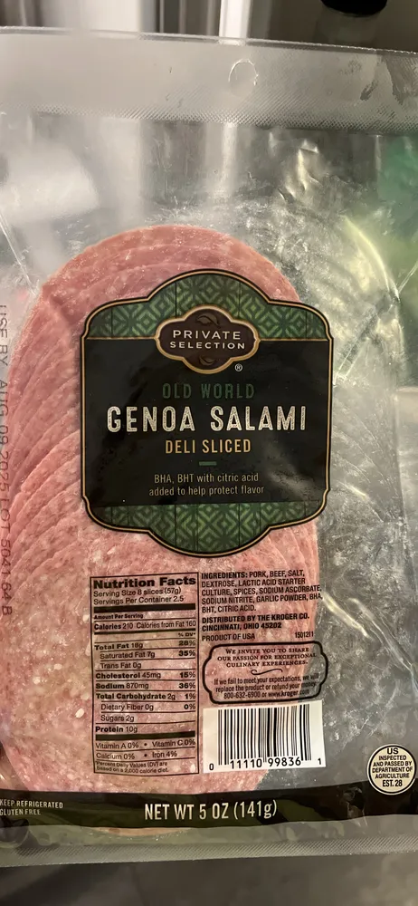 Genoa salami