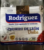 Chorizo de León dulce