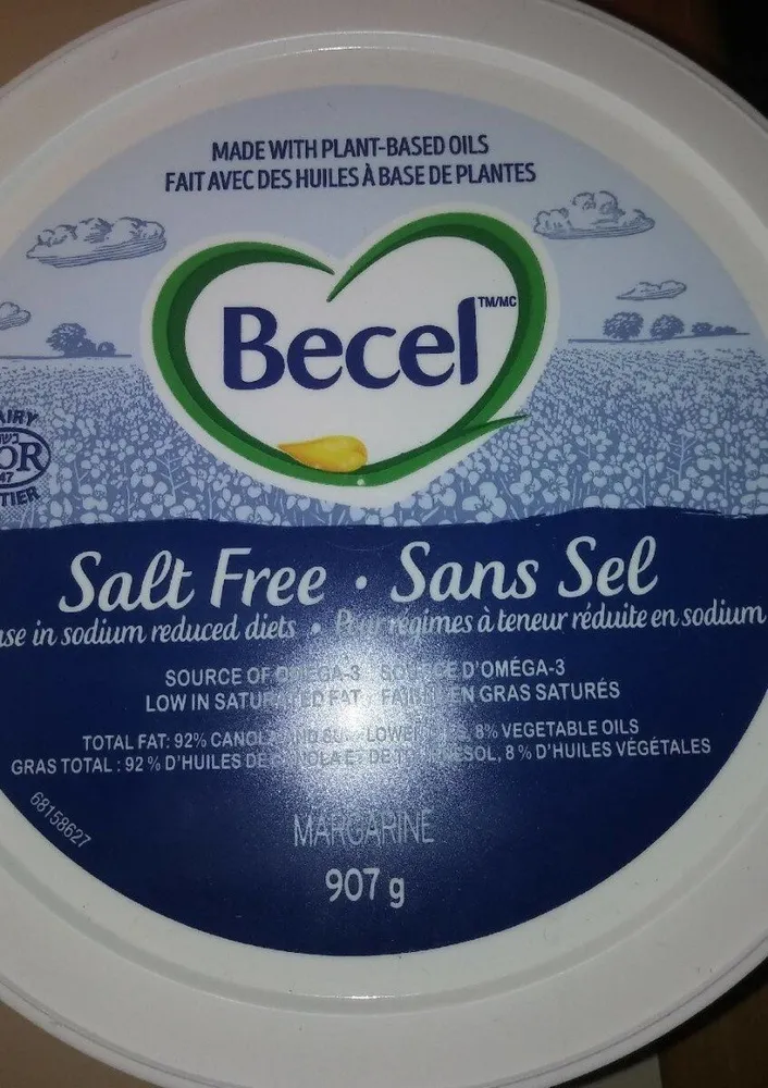 Margarine sans sel