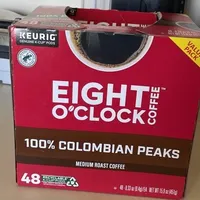 100% Columbian Peaks Medium Roast Coffee Keurig K-Cups