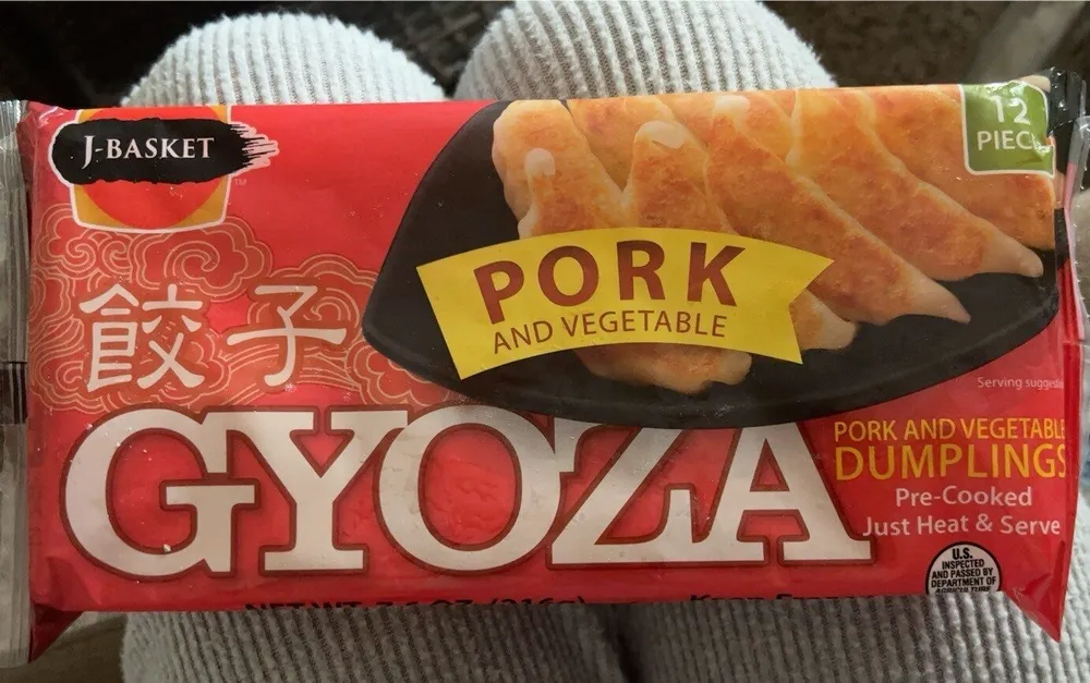 Pork and Vegetable Gyoza