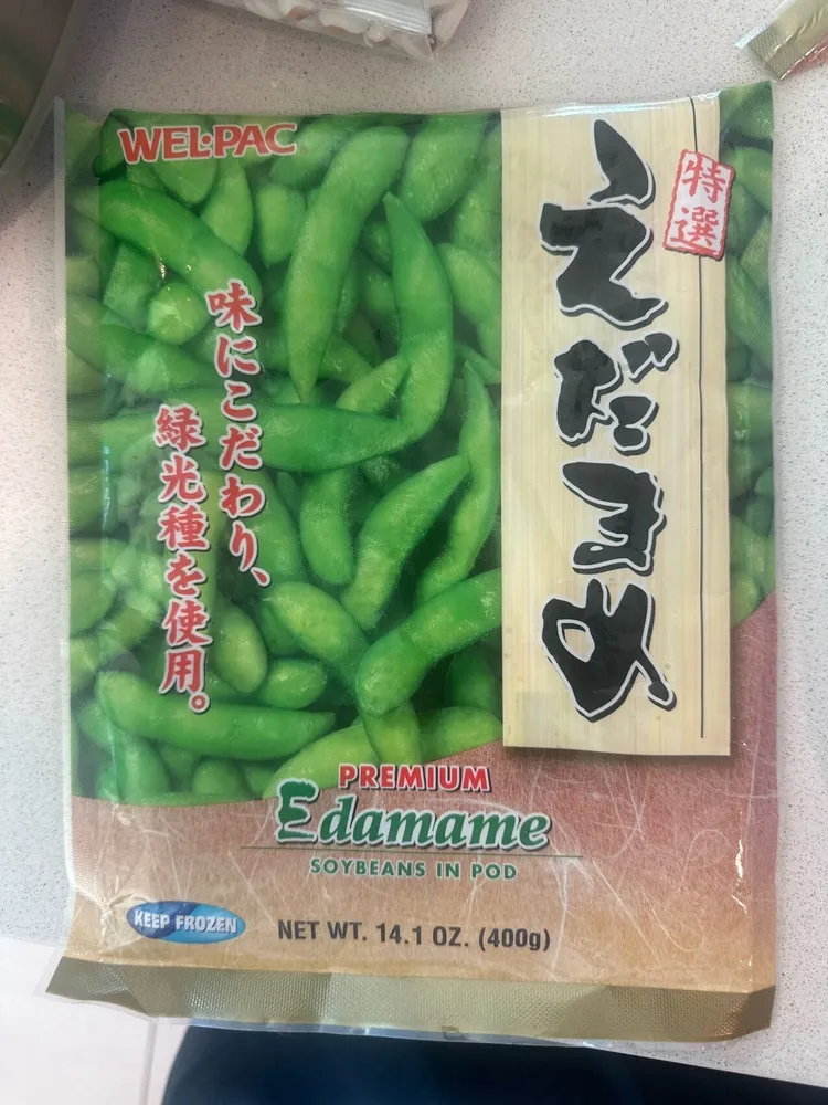 Edamame Soybeans in Pod