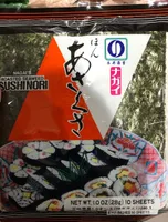 Nagai's, roasted seaweed sushinori