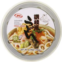 Fresh udon bowl