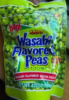 Hot Wasabi Flavored Peas