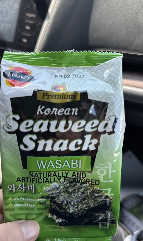 Wasabi seaweed