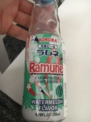 Kimura ramune watermelon flavor carbonated soft drink