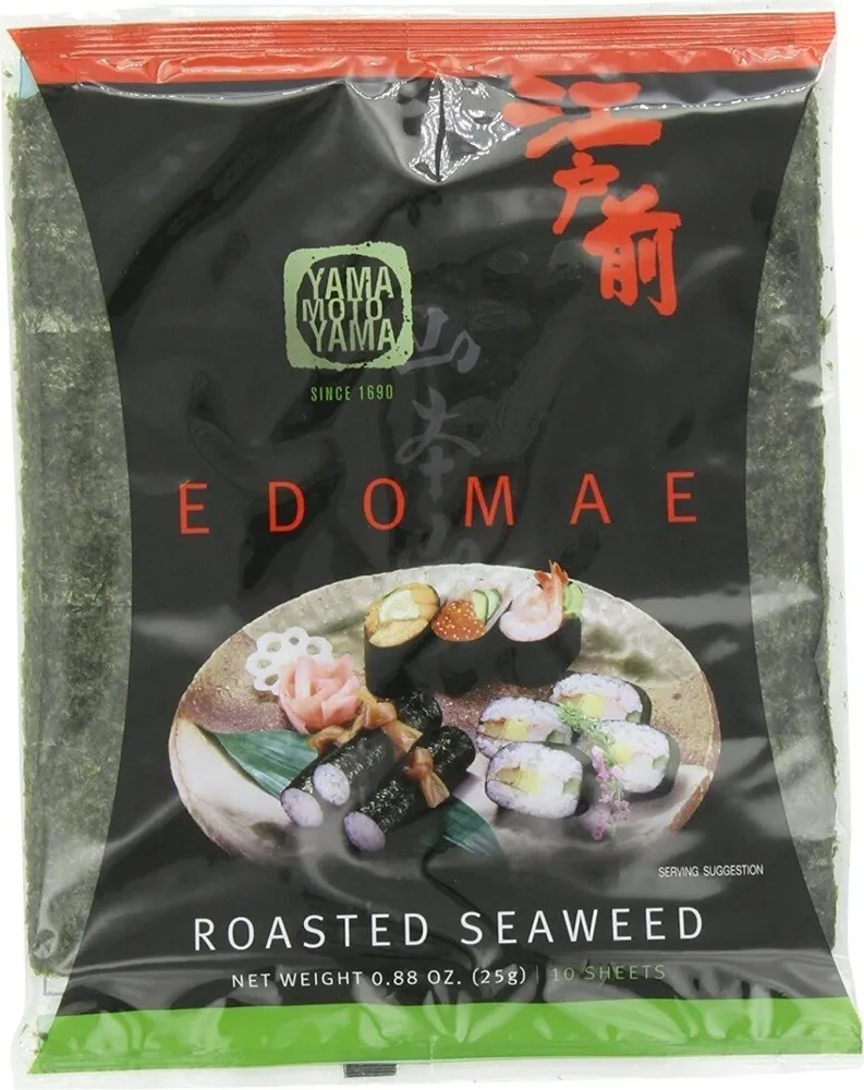 Edozen seaweed sushi nori for sushi or hand roll