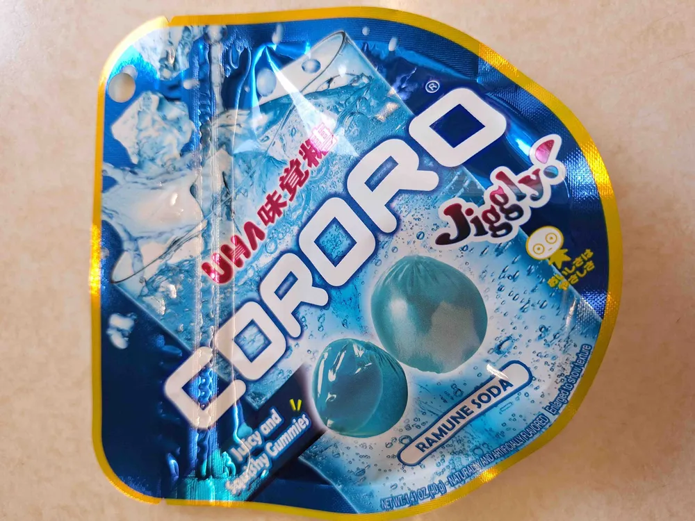 Ramune soda gummies