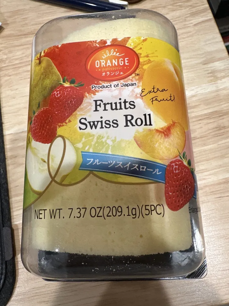 Fruits Swiss Roll